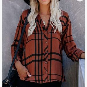 Womens button down shirt